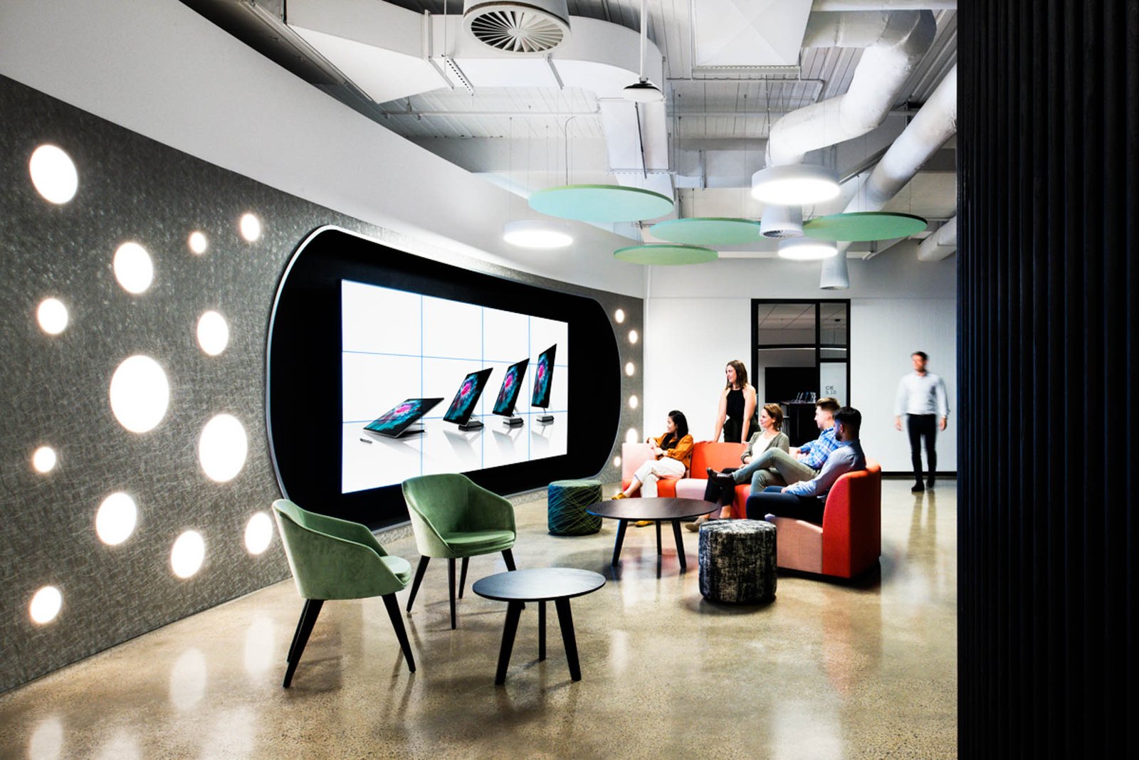 Microsoft Melbourne multi-purpose presentation room